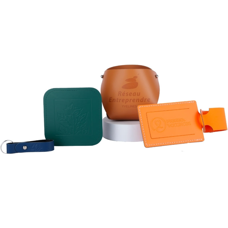 Maroquinerie publicitaire Made in France personnalisable