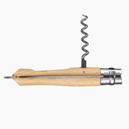 Lot De 10 Décapsuleurs Bois Et Acier Inoxydable Avec Aimant - 6,5 Cm