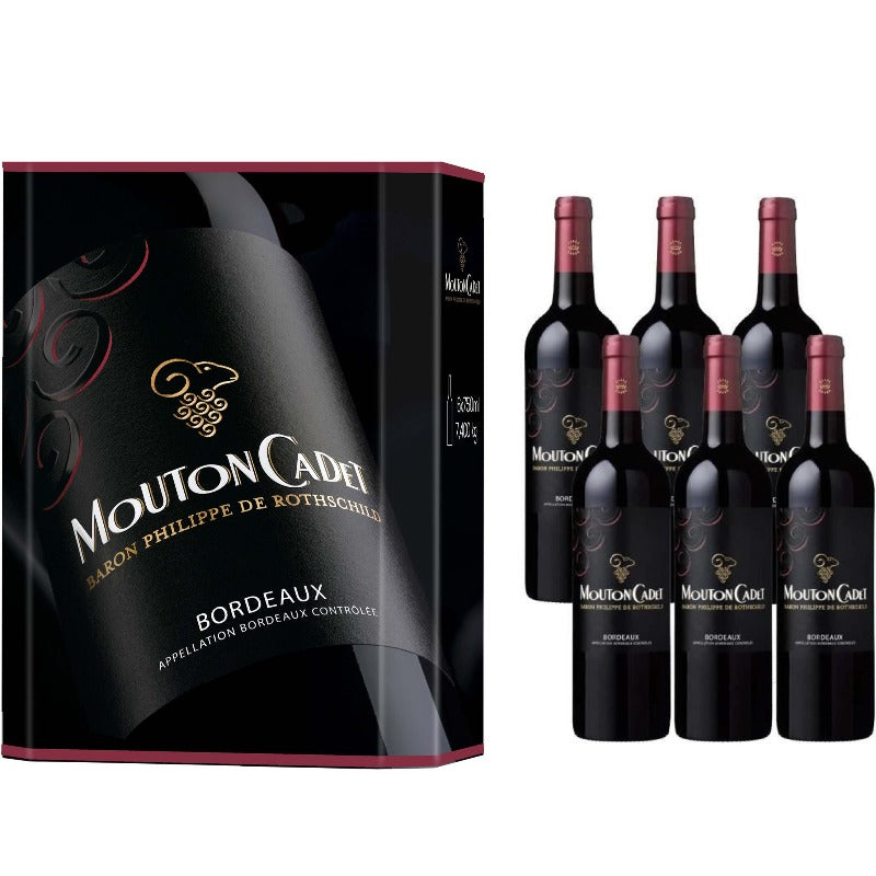 Vin rouge Bordeaux Mouton Cadet Mouton Cadet® fabriqué en 🇫🇷