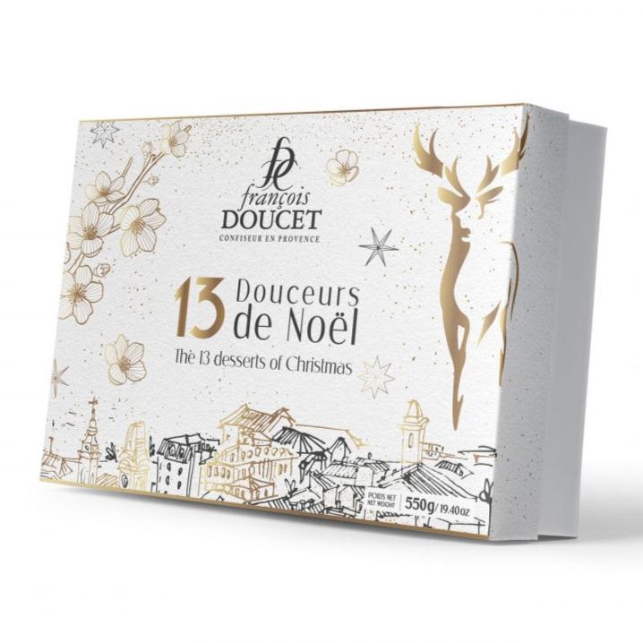 Coffret 13 douceurs de Noël 550g François Doucet® fabrication France 🇫🇷