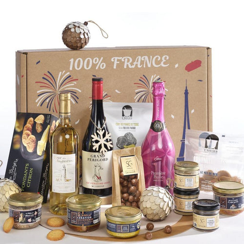 Coffret gourmand Lou Papiton Gourmand fabrication France - Le Cadeau Français