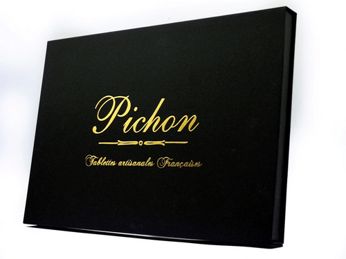 Coffret luxe 3 tablettes chocolat artisanal PICHON®