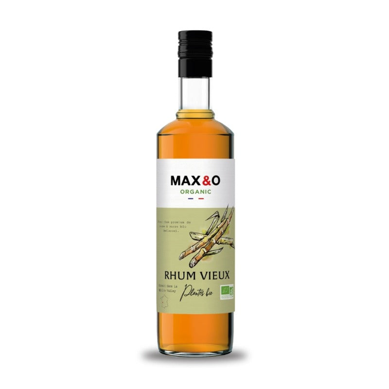 Bouteilles de spiritueux Bio élaborés en Charentes Max&O®