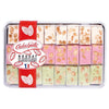 Assortiment de Nougats de Montélimar IGP tendres, Pistache et Framboise 250g Chabert & Guillot® fabrication France 🇫🇷