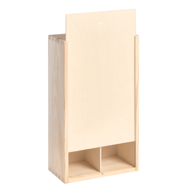 Caisse à vin en bois personnalisée
