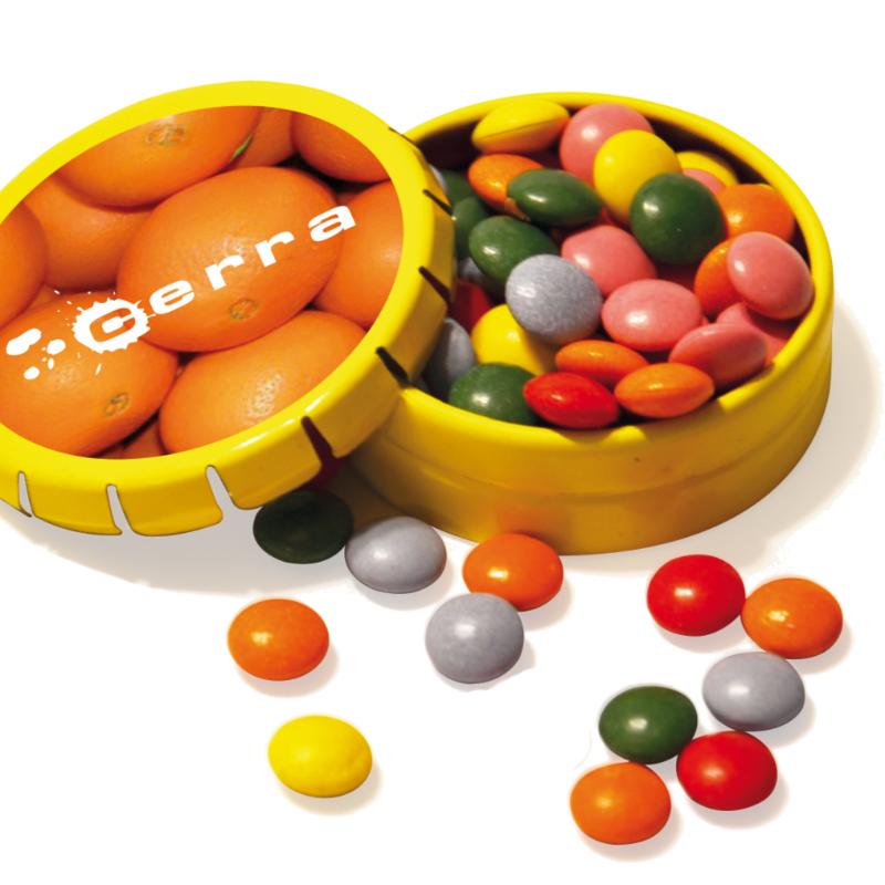 Boîte clic-clac personnalisée avec garniture au choix