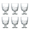 Lot de 6 verres à pied BELLE-ÎLE La Rochère® 🇫🇷