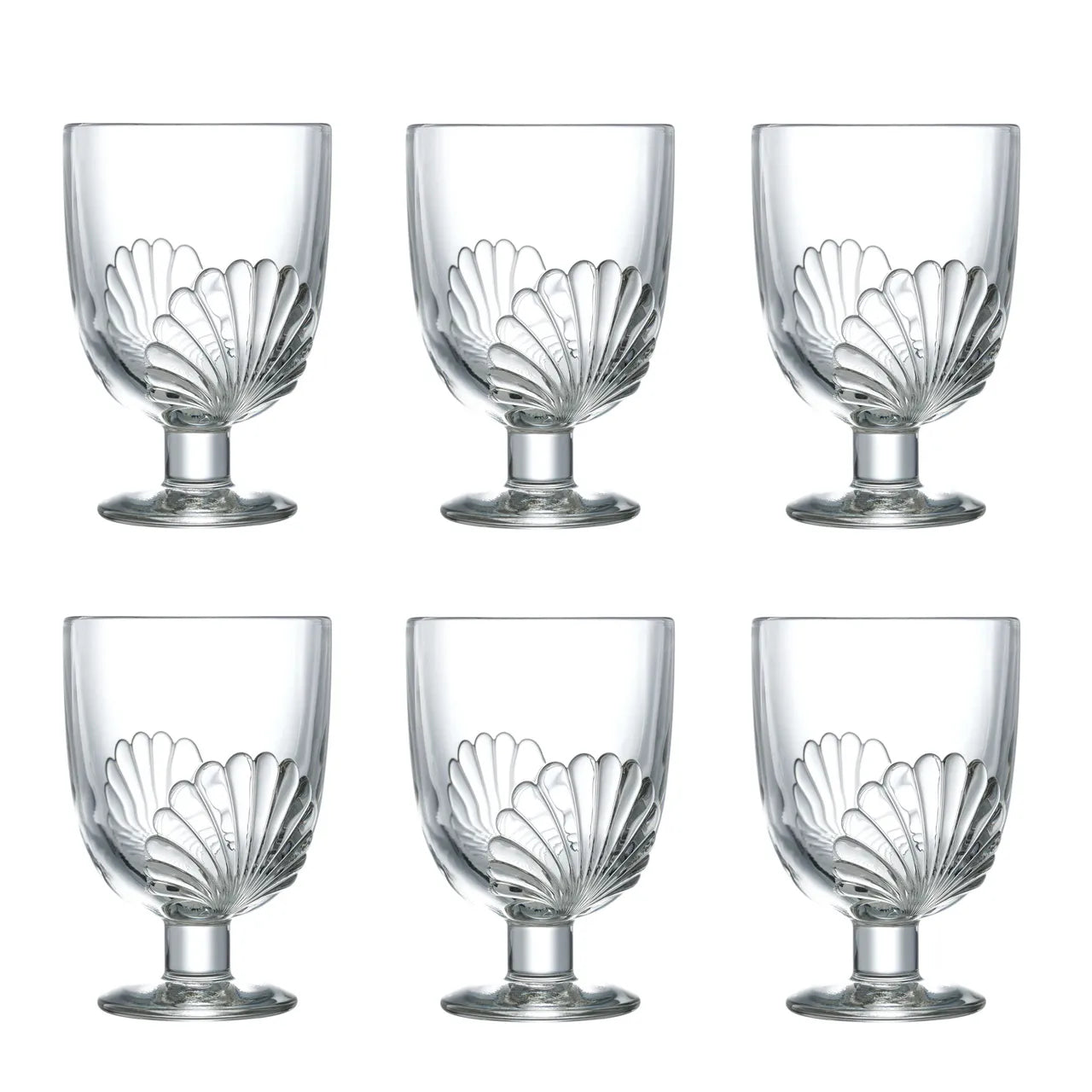 Lot de 6 verres à pied BELLE-ÎLE La Rochère® 🇫🇷