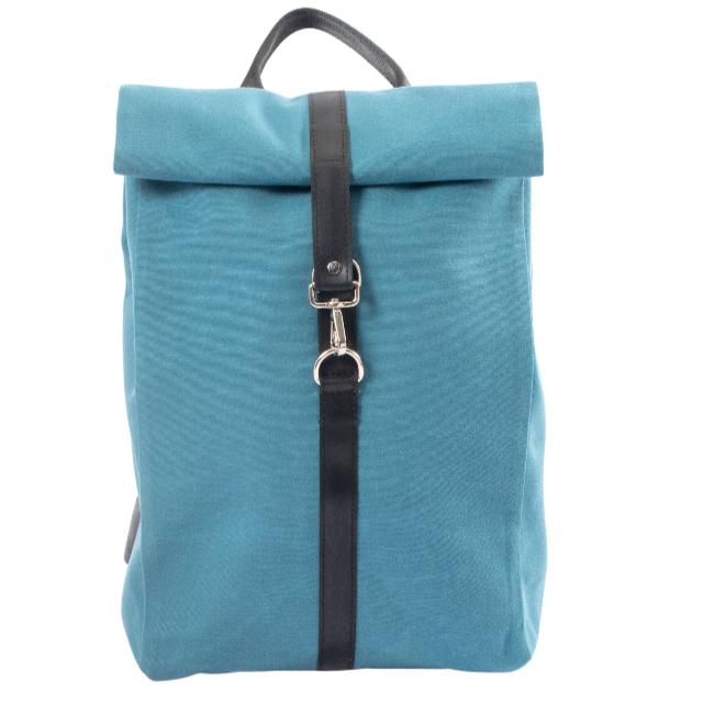 Sac à dos rolltop en toile upcyclée ♻️