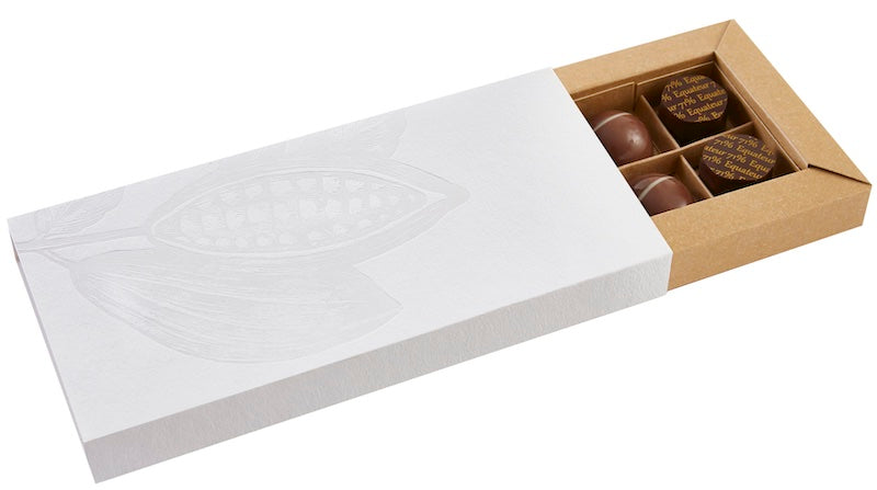 Réglette de chocolats artisanaux haut de gamme Guisabel® fabriqué en 🇫🇷