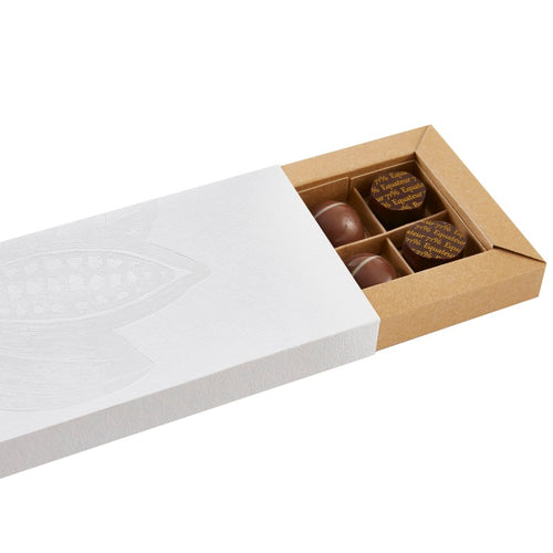 Réglette de chocolats artisanaux haut de gamme Guisabel® fabriqué en 🇫🇷