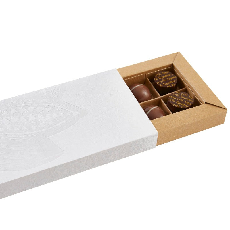 Coffret de chocolats artisanaux haut de gamme 90g "Natura" Guisabel®