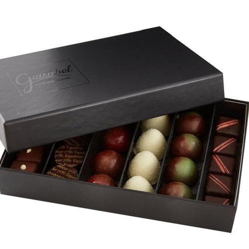 Coffret de chocolats artisanaux Edition Suprême 240g Guisabel® fabrication France 🇫🇷