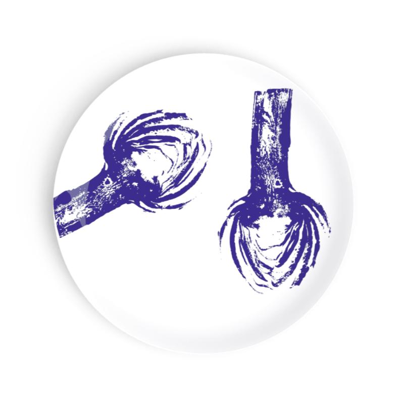 Assiettes À Dessert Collection Végétal En Porcelaine De Limoges Artichaut Objet Non