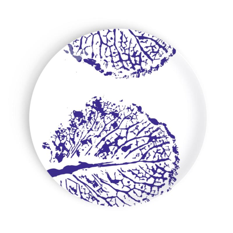 Assiettes À Dessert Collection Végétal En Porcelaine De Limoges Chou Objet Non Personnalisable