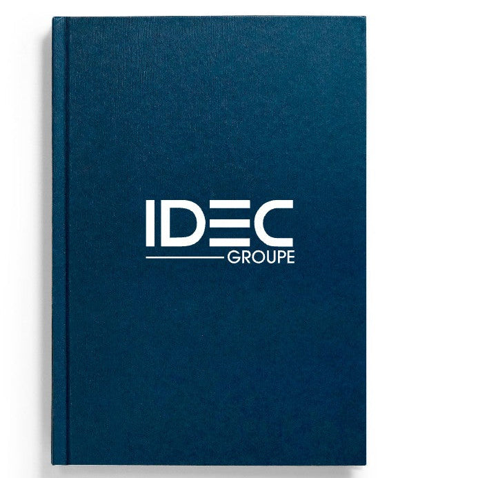 Carnet de notes A5 dos carré collé couverture rigide personnalisalé 🇫🇷-Le Cadeau Français®