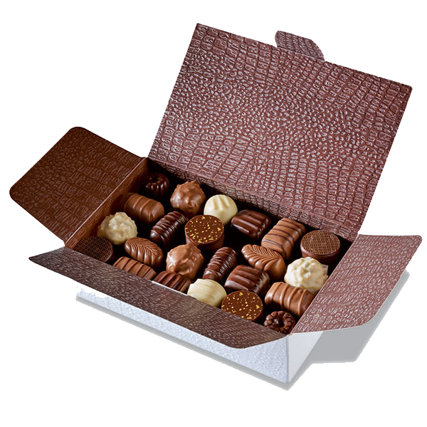 Ballotin de chocolats noir, lait et blanc Schaal® fabrication France 🇫🇷