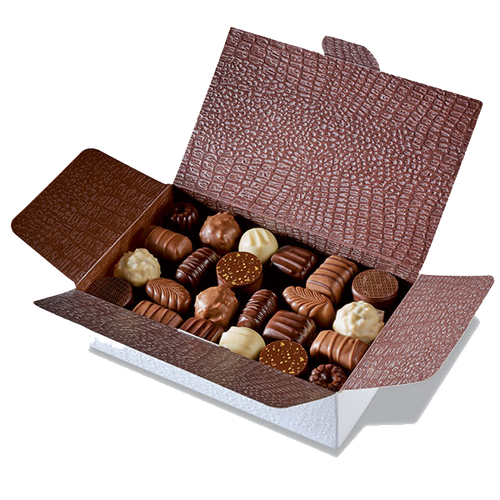 Ballotin de chocolats noir, lait et blanc Schaal® fabrication France 🇫🇷