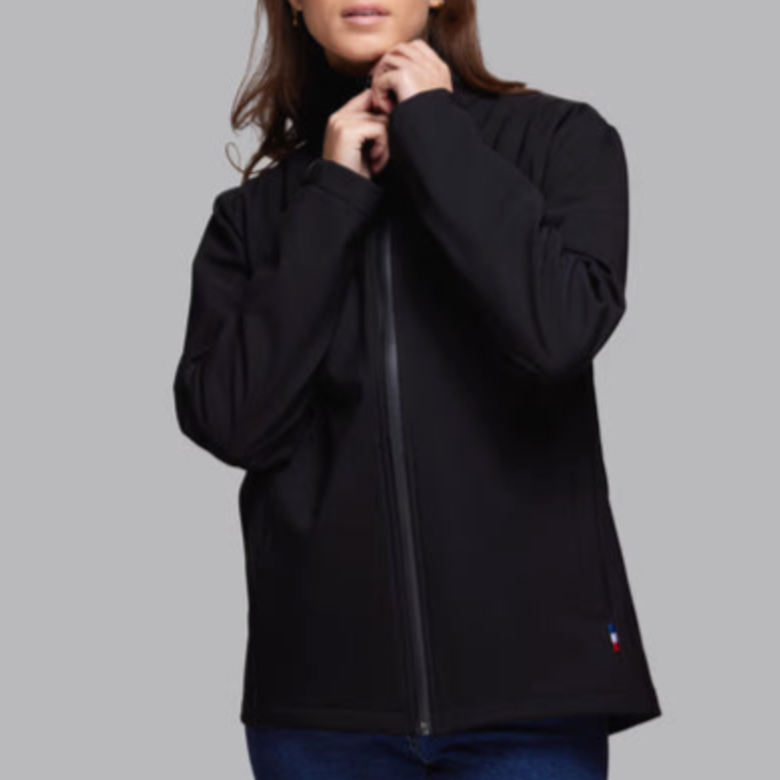 Blouson softshell Femme SALEVE personnalisable fabrication France 🇫🇷-Le Cadeau Français®