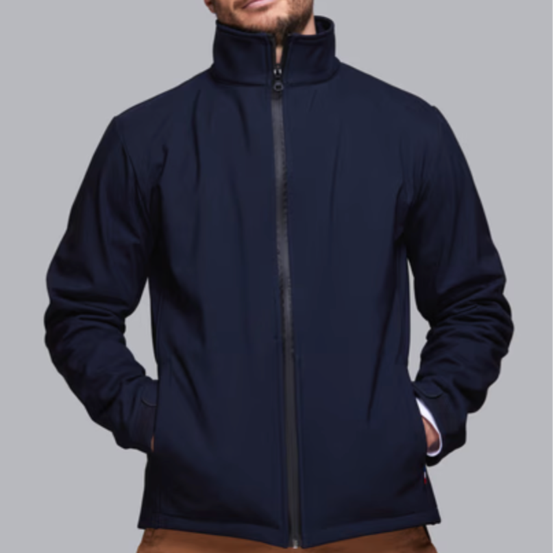 Blouson softshell Homme BELLECOMBE personnalisable fabrication France 🇫🇷-Le Cadeau Français®