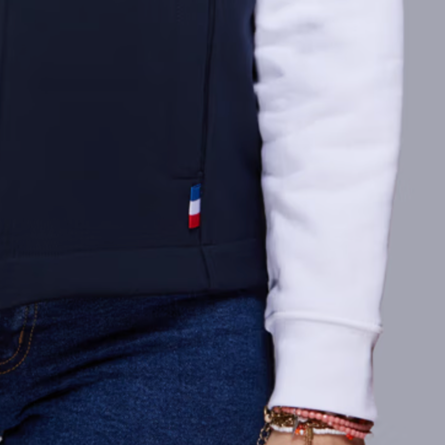 Bodywarmer softshell Femme personnalisable fabrication France 🇫🇷-Le Cadeau Français®