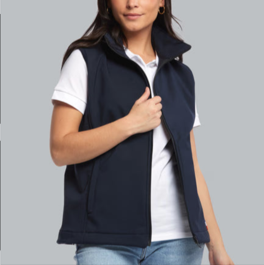Bodywarmer softshell Femme personnalisable fabrication France 🇫🇷-Le Cadeau Français®