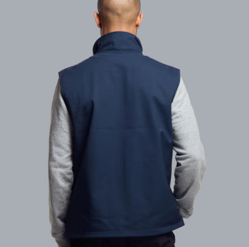 Bodywarmer softshell Homme SEMNOZ personnalisable fabrication France 🇫🇷-Le Cadeau Français®