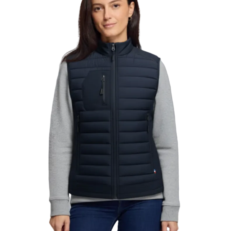 Bodywarmer pour Femme MORZINE Made in France personnalisable - Le Cadeau Français