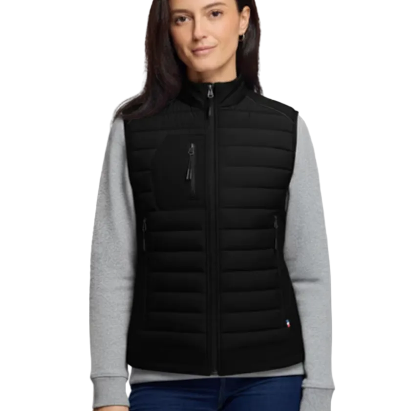 Bodywarmer pour Femme MORZINE Made in France personnalisable - Le Cadeau Français