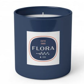 Bougie parfumée noir opaque personnalisée OGIC