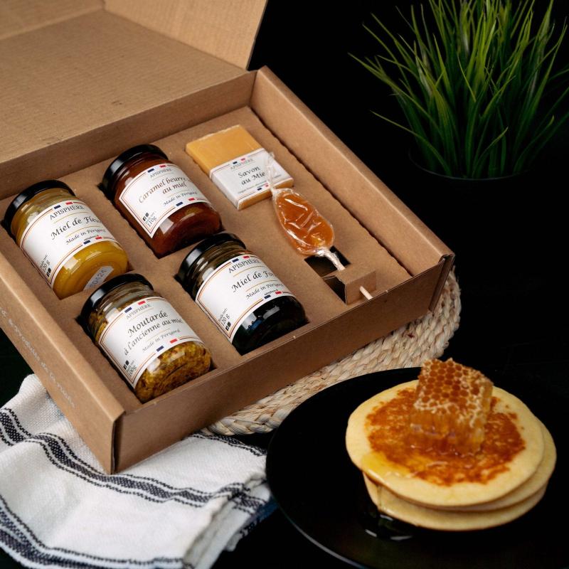 Coffret découverte 6 produits de la ruche Apisphère®