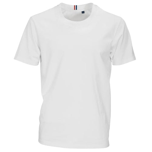 t-shirt en coton blanc Made in France coupe homme personnalisable - Le Cadeau Français