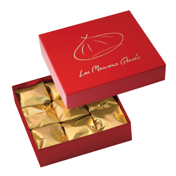 Coffret de marrons glacés Pellorce et Julien® - Le Cadeau Français