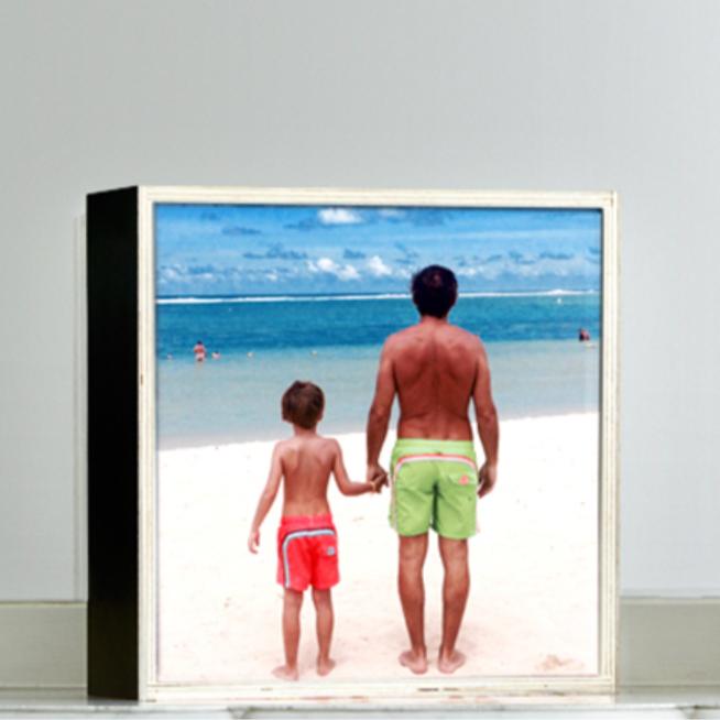 Cadre photo lumineux à personnaliser Dada Light®