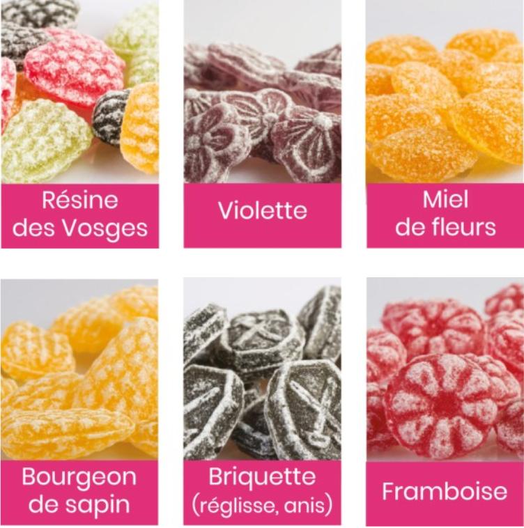Boîte de bonbons des Vosges personnalisée