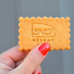 Sachet 2 biscuits personnalisés fabrication France 🇫🇷