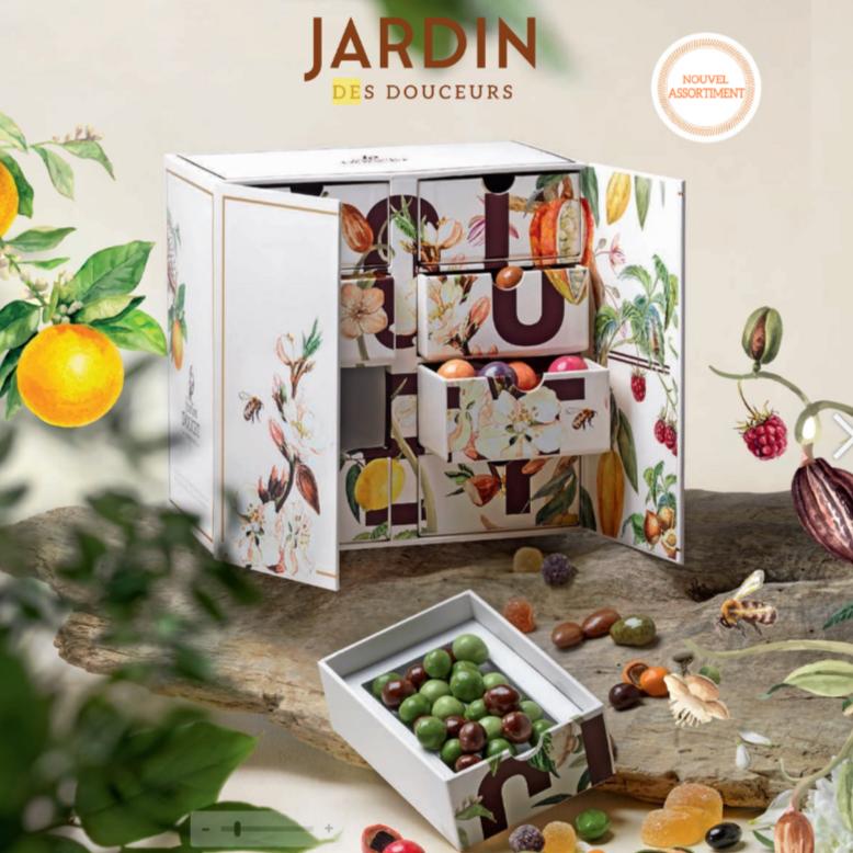 Coffret jardin des douceurs 600g François Doucet