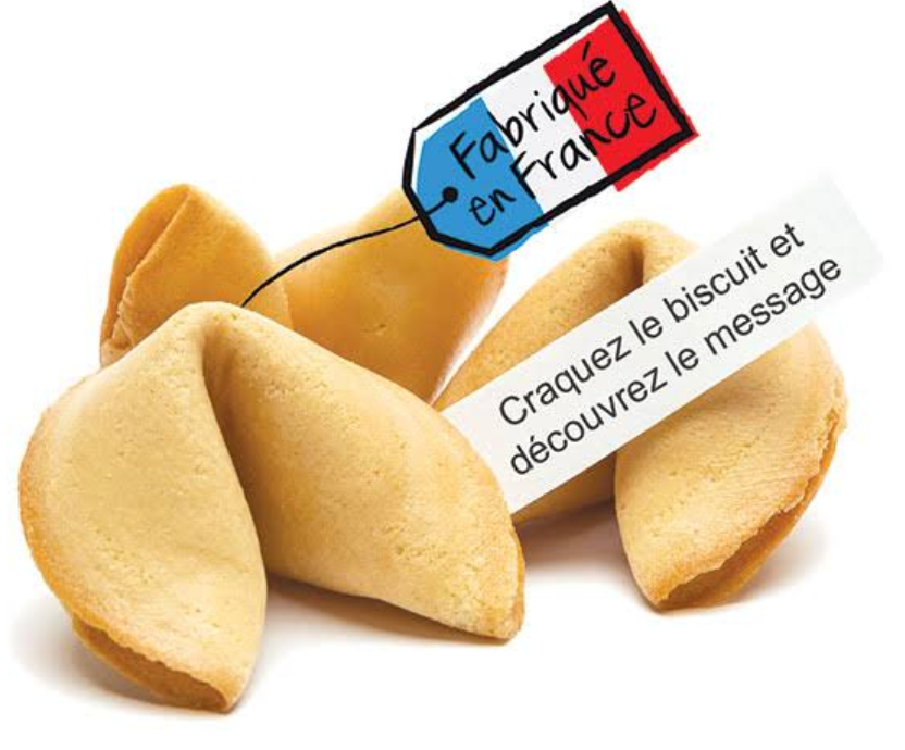 Fortune cookie personnalisé fabrication France 🇫🇷