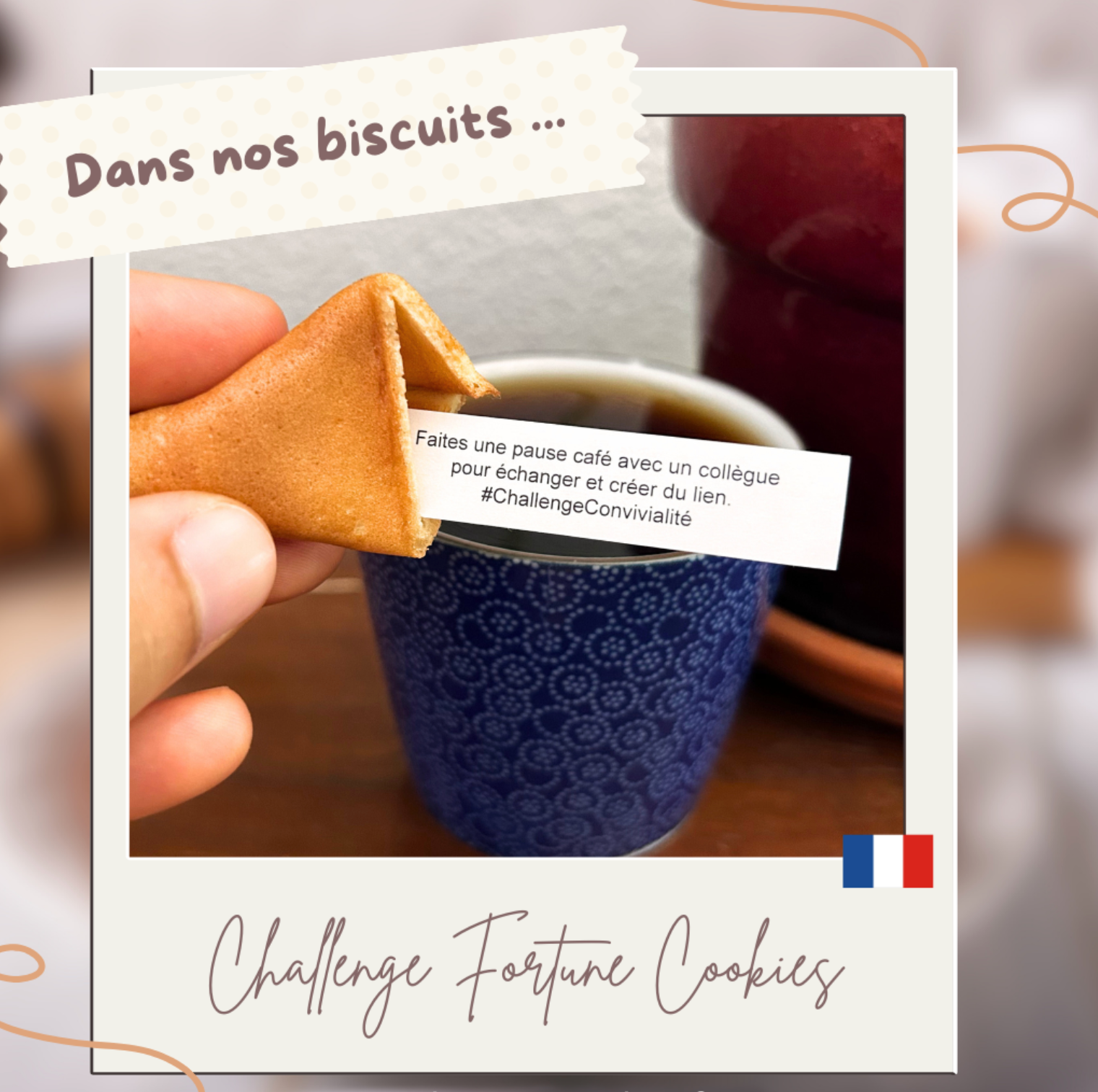 Fortune cookie personnalisé fabrication France 🇫🇷