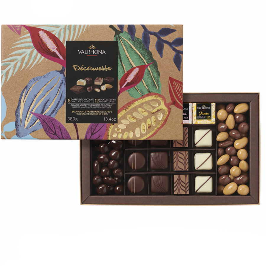 Coffrets de chocolats 380g Valrhona® DÉCOUVERTE fabrication France 🇫🇷