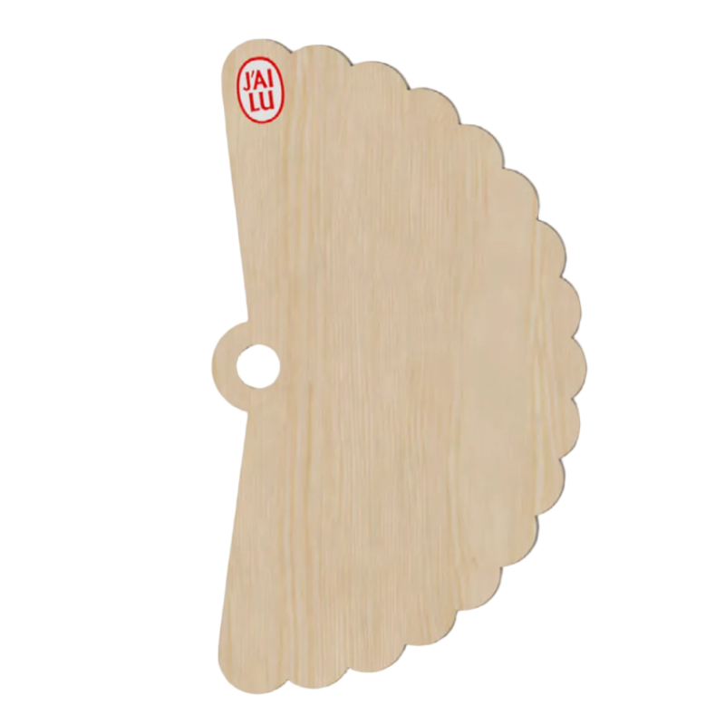 Éventail en bois personnalisable - Le Cadeau Français