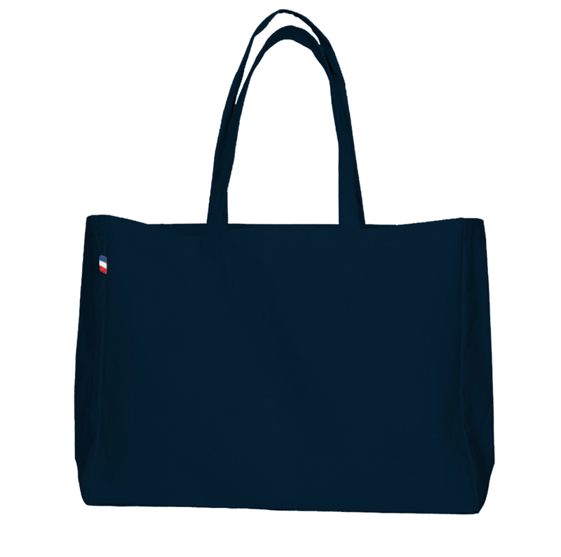 Cabas en coton épais avec soufflet personnalisable 🇫🇷