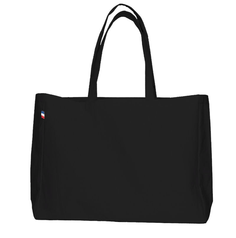 Cabas en coton épais avec soufflet personnalisable 🇫🇷