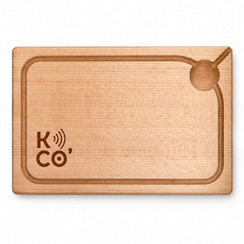 Planche à découper en bois avec rigole 🇫🇷