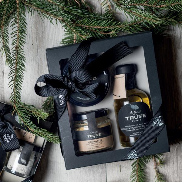Coffret condiments à la truffe premium