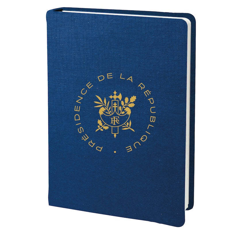 Carnet Quarto Rigide FC Barcelone - 80 Feuilles à Carreaux, Spirale Métal, Idéal école, 15,5x22 Cm