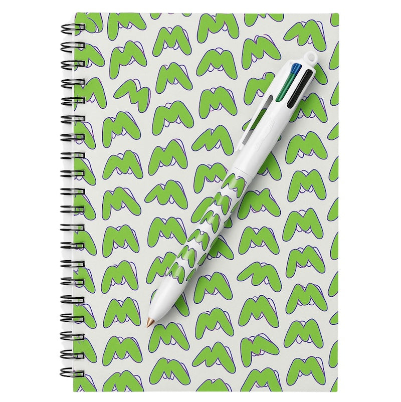 Carnet de notes A5 à spirales à couverture rigide personnalisé fabrication France 🇫🇷