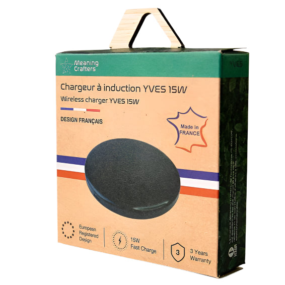 Chargeur à induction 15W garanti 3 ans