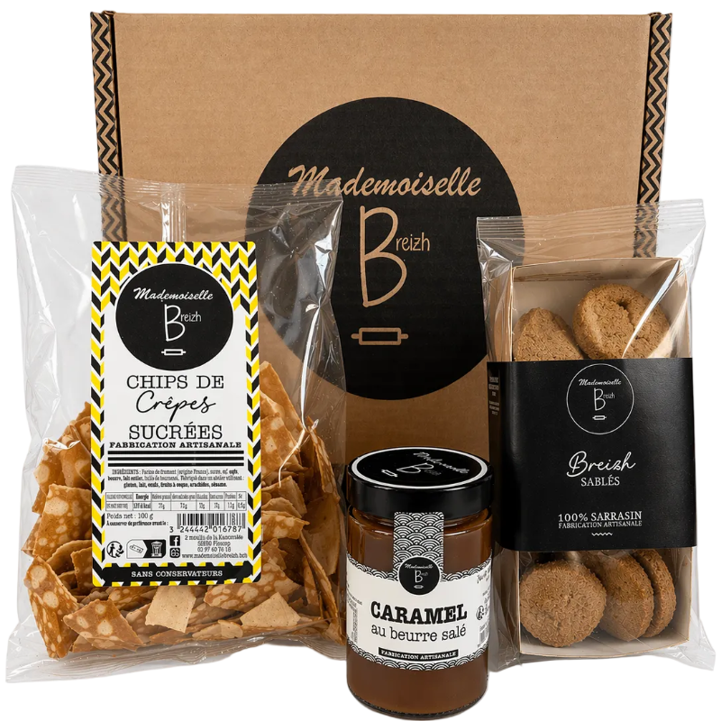 Coffret "Instant Sucré" Mademoiselle Breizh 🇫🇷 - Le Cadeau Français