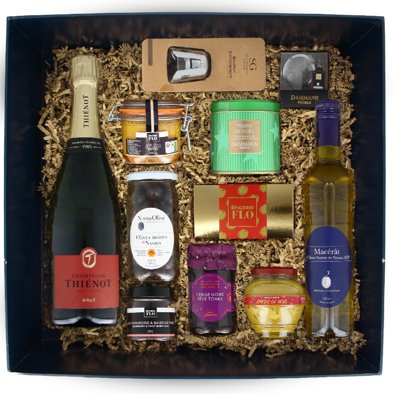 Coffret gourmand "Étoilé" 11 produits d'épicerie française premium 🇫🇷
